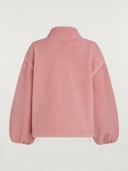 4th Arq Pink SLOANE Borg Half-Zip Fleece - Image 6 of 6