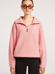 4th Arq Pink Alix Half Zip Fleece - Image 3 of 5