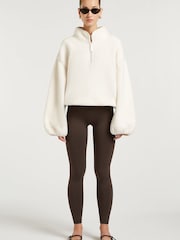 4th Arq Cream Sloane Borg Half-Zip Fleece - Image 1 of 5