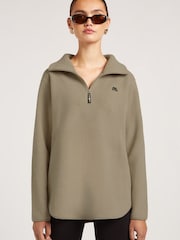 4th Arq Green Lennox Half-Zip Fleece - Image 3 of 4