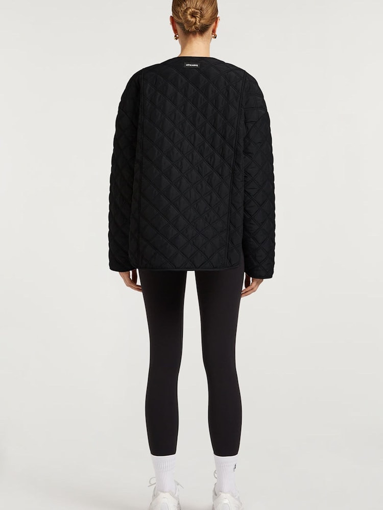 4th Arq Black Cole Quilted Jacket - Image 2 of 6