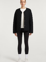 4th Arq Black Cole Quilted Jacket - Image 3 of 6