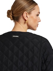 4th Arq Black Cole Quilted Jacket - Image 4 of 6