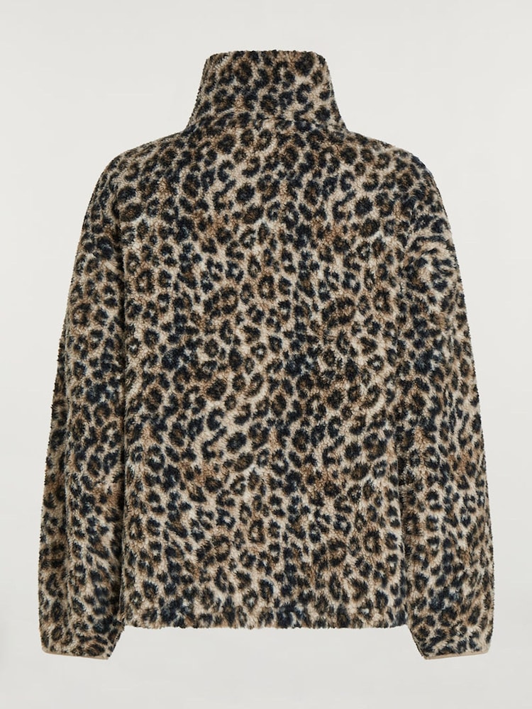 4th Arq Brown Lennox Half-Zip Fleece - Image 6 of 6