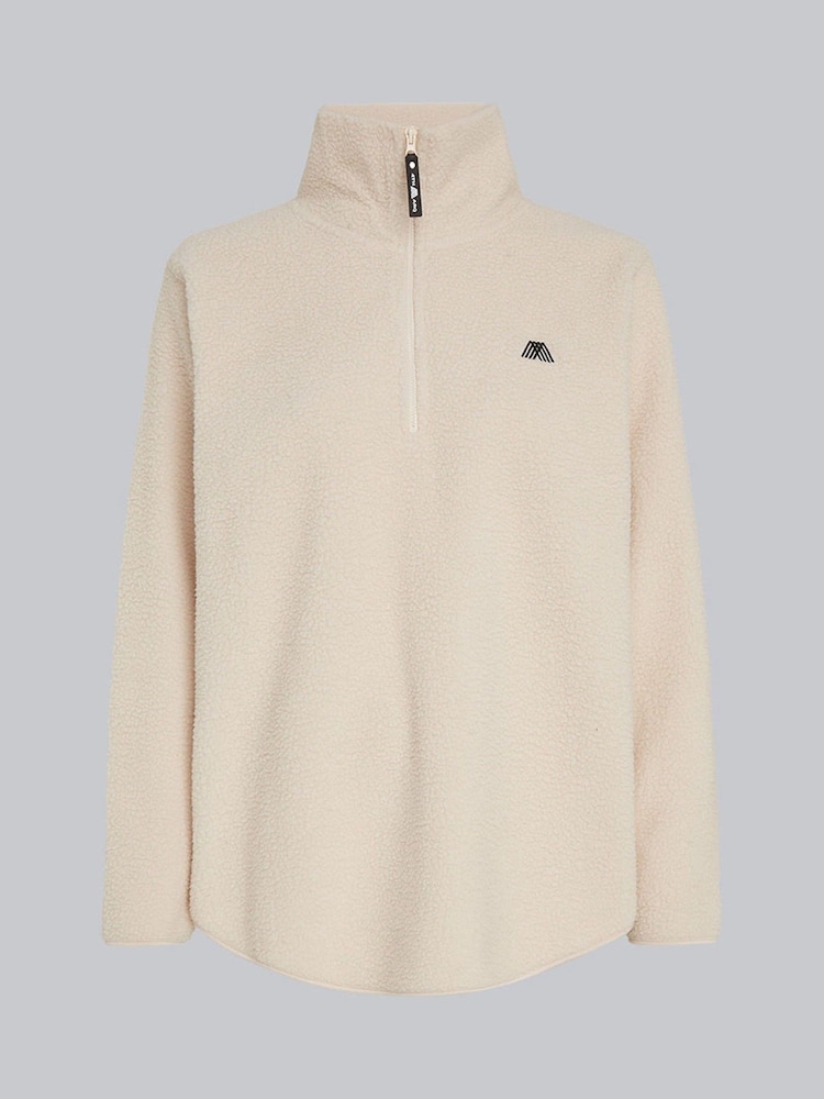 4th Arq Cream Lennox Half-Zip Fleece - Image 5 of 5
