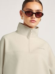 4th Arq Cream Devan Cloud Half-Zip Fleece - Image 4 of 5