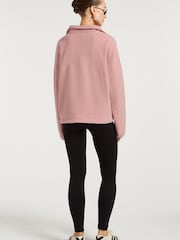 4th Arq Pink Devan Cloud Half-Zip Fleece - Image 3 of 5