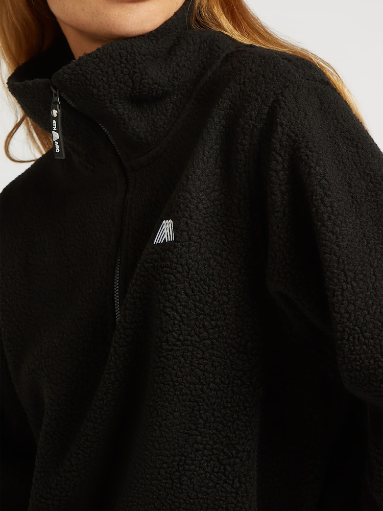 4th Arq Black LENNOX Half-Zip Fleece - Image 3 of 3 4th Arq Black LENNOX Half-Zip Fleece - Image 3 of 3