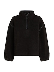 4th Arq Black Sloane Borg Half-Zip Fleece - Image 3 of 3