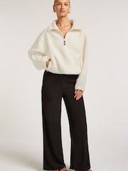 4th Arq Off White Lennox Half-Zip Fleece - Image 1 of 3