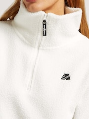 4th Arq White Lennox Half-Zip Fleece - Image 4 of 5
