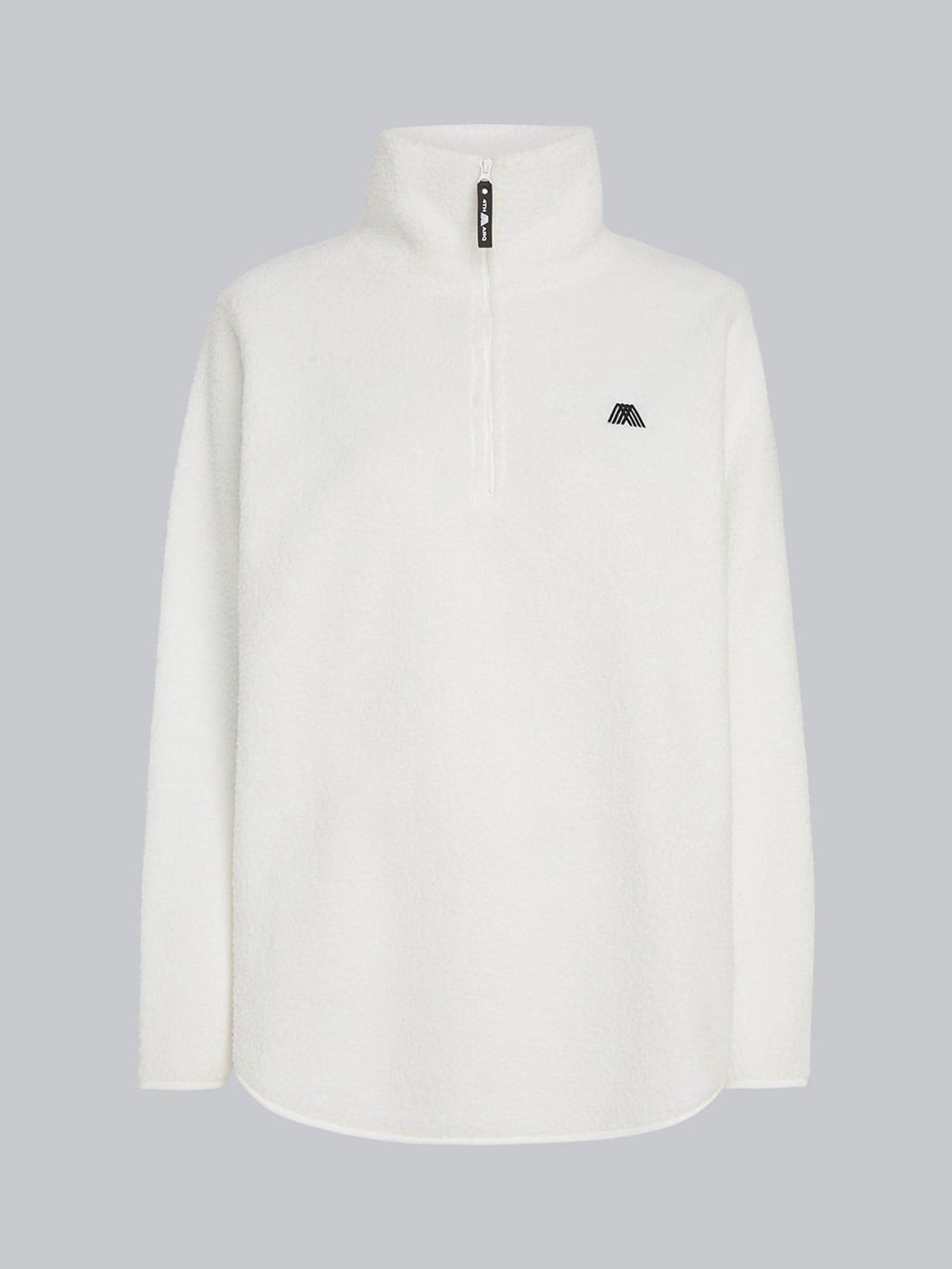 Buy 4th Arq White LENNOX Half-Zip Fleece from the Next UK online shop
