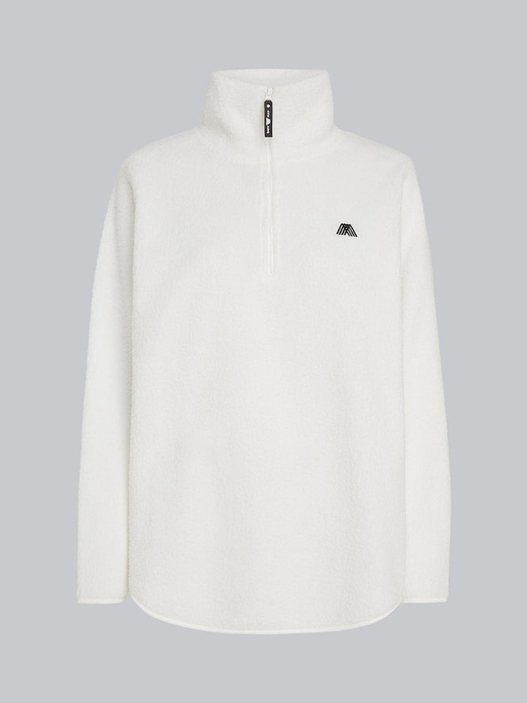 4th Arq White Lennox Half-Zip Fleece - Image 5 of 5