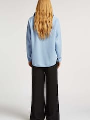 4th Arq Sky Blue Lennox Half-Zip Fleece - Image 3 of 4