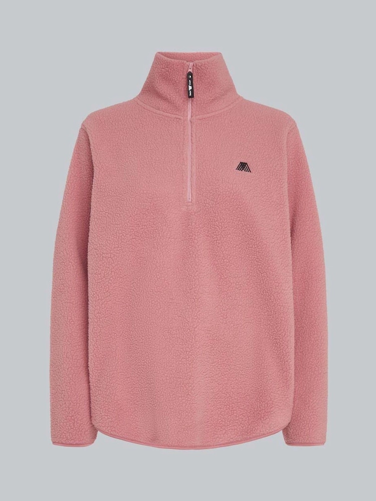 4th Arq Pink Lennox Half-Zip Fleece - Image 4 of 4