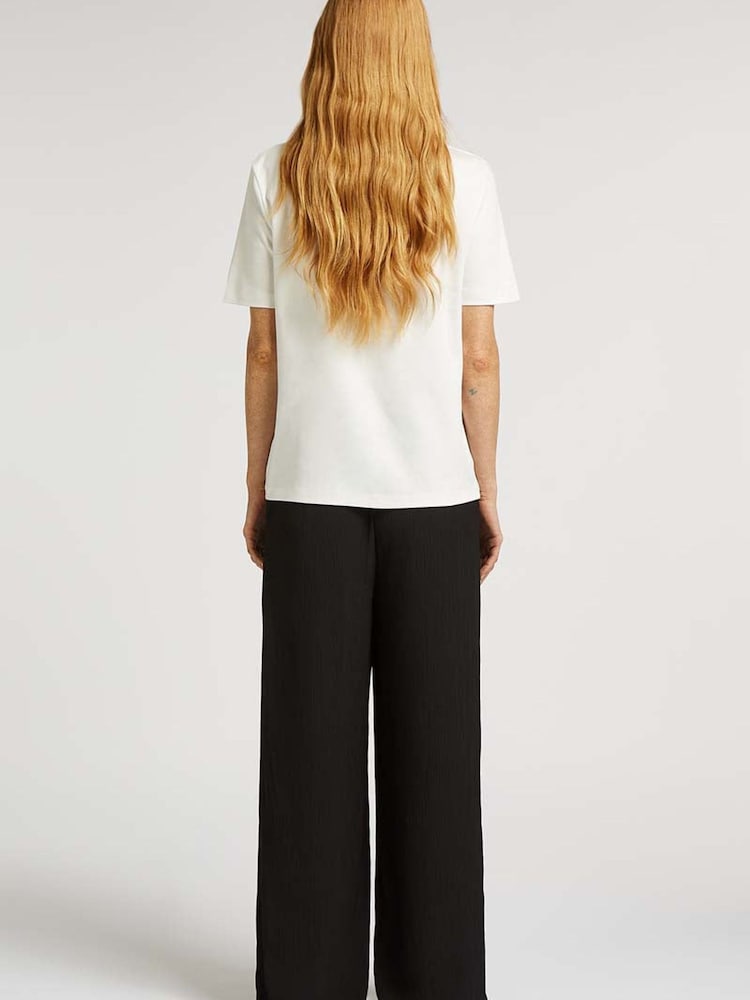 4th Arq White Parker Crew Neck T-Shirt - Image 2 of 4