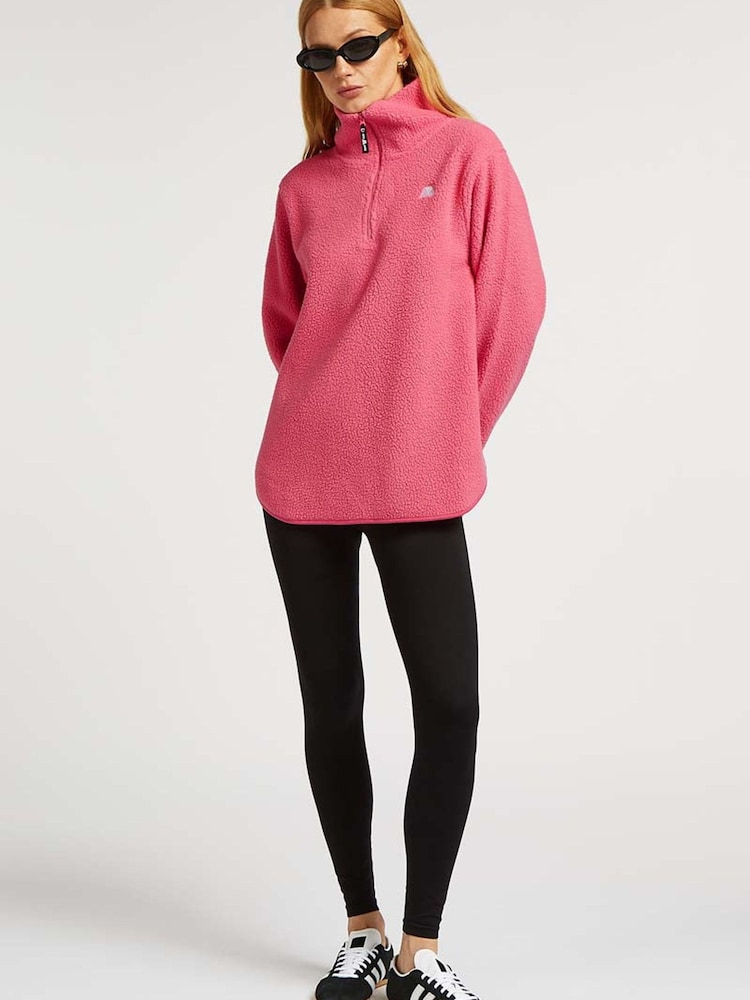 4th Arq Candy Pink Lennox Half-Zip Fleece - Image 2 of 4