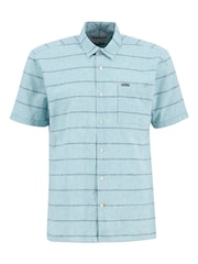 Barbour® Blue Faverdale Striped Summer Fit Shirt - Image 5 of 6