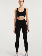 4th Arq Black Full Length Rowe 7/8 Length Leggings - Image 1 of 6