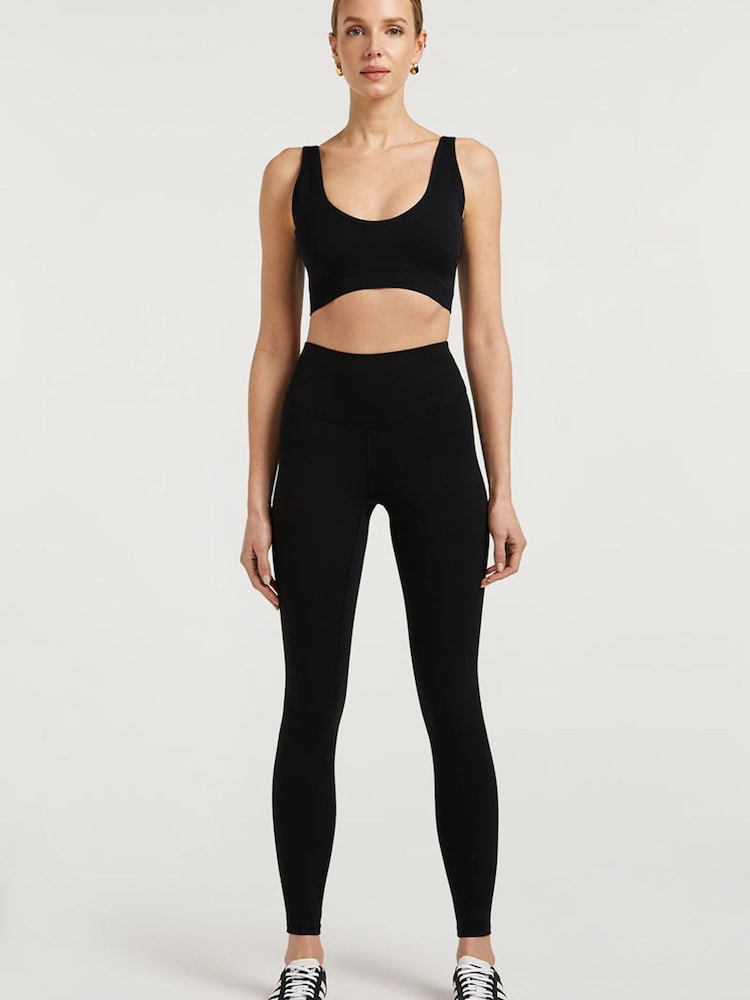 4th Arq Black Full Length Rowe 7/8 Length Leggings - Image 1 of 6
