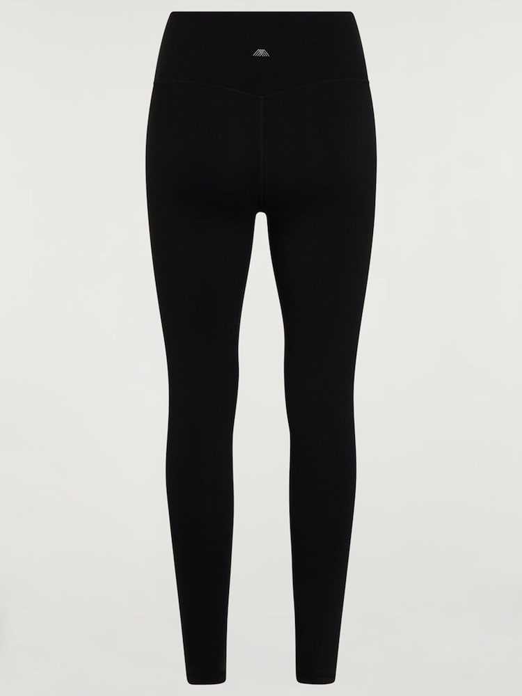 4th Arq Black Full Length Rowe 7/8 Length Leggings - Image 6 of 6