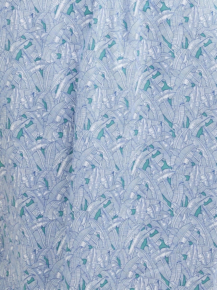 Barbour® Blue Greatcroft Printed Summer Fit Shirt - Image 6 of 6