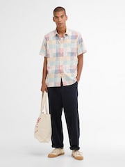 Barbour® Blue Oakshore Summer Fit Shirt - Image 3 of 6