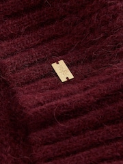 Rojo burdeos - Laura Ashley Chunky Knitted Lounge Cardigan - Imagen 2 de 3
