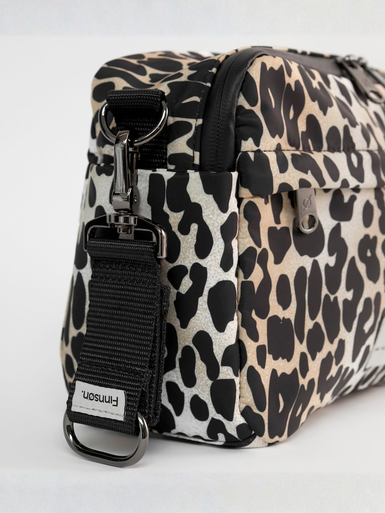 Finnson Leopard Frida Stroller Organiser With Stroller Clips - Image 2 of 3