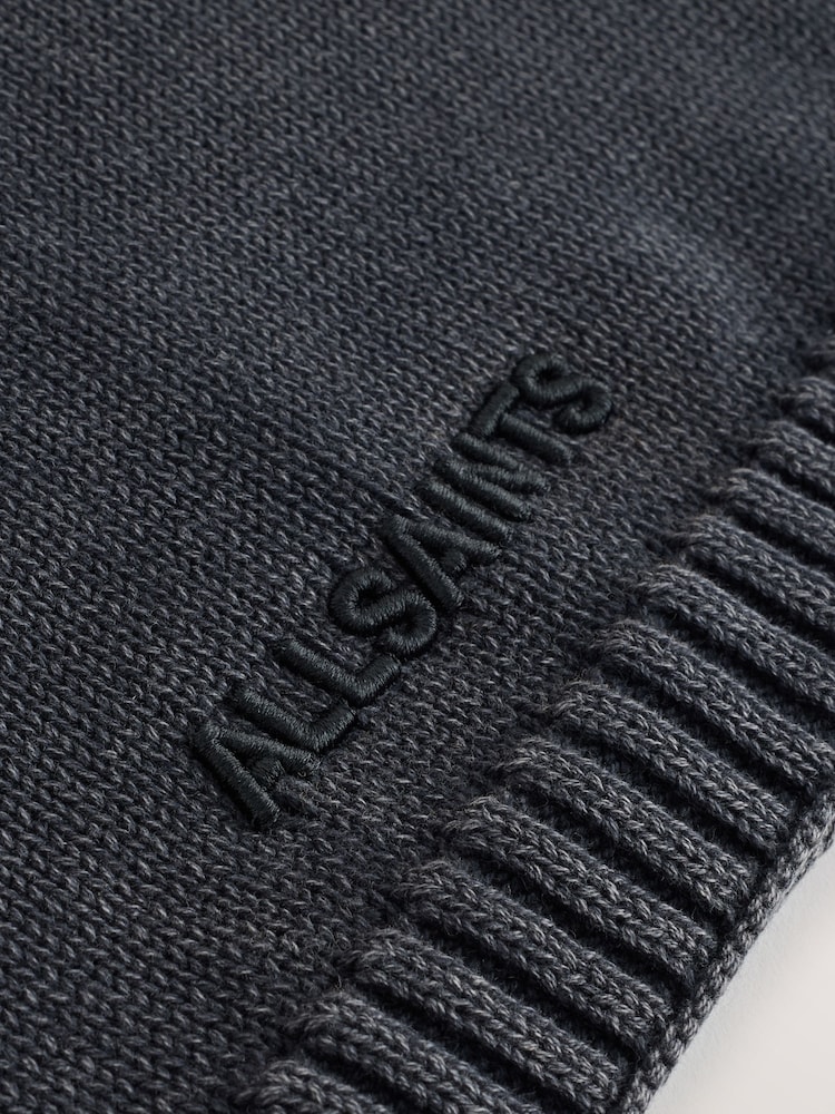 smALLSAINTS Grey Underground Knitted Logo Snood - Image 5 of 5 smALLSAINTS Grey Underground Knitted Logo Snood - Image 5 of 5