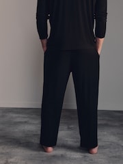 Negro - Belstaff Lounge Soft Touch Modal Joggers - Imagen 2 de 3