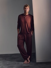 Rojo intenso - Belstaff Lounge Soft Touch Modal Joggers - Imagen 1 de 6