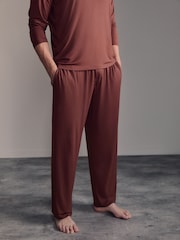 Rojo intenso - Belstaff Lounge Soft Touch Modal Joggers - Imagen 5 de 6