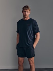 Belstaff Blue Lounge Soft Touch Modal T-Shirt - Image 1 of 8