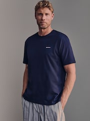 Sort/marineblå - Belstaff Crew Neck Short Sleeve T-Shirts 3 Pack - Billede 2 af 18