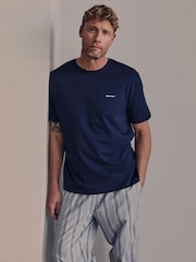 Sort/marineblå - Belstaff Crew Neck Short Sleeve T-Shirts 3 Pack - Billede 6 af 18