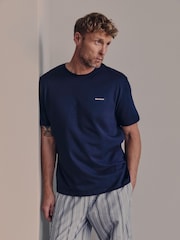 Sort/marineblå - Belstaff Crew Neck Short Sleeve T-Shirts 3 Pack - Billede 7 af 18