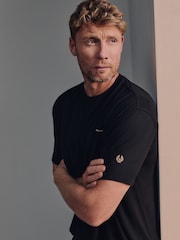 أسود - تيشِرت بشعار من Belstaff - صورة 6 من 9