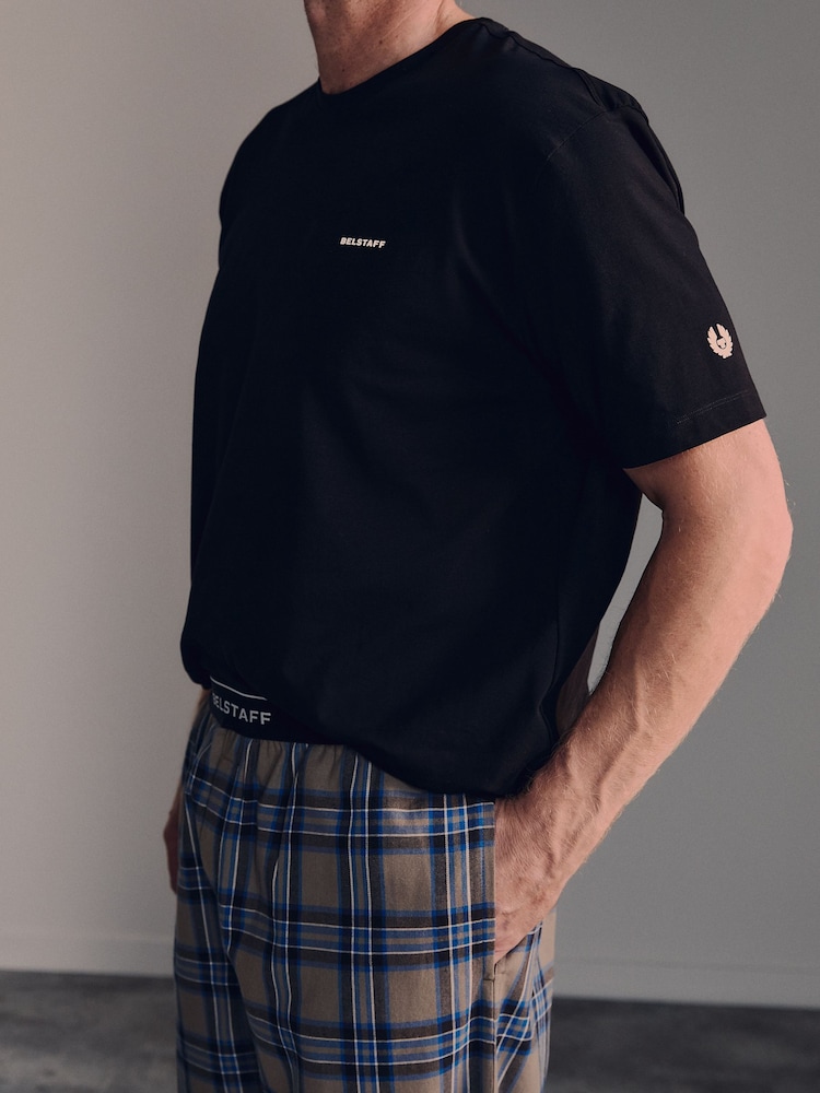 Belstaff Black Logo T-Shirt - Image 6 of 6
