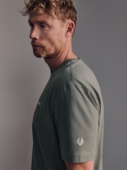 أخضر فاتح - تيشِرت بشعار من Belstaff - صورة 5 من 8