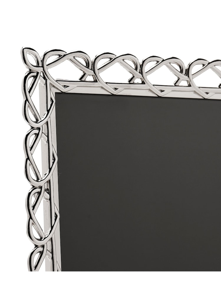Widdop Silver Heart Design Photo Frame - Image 2 of 6 Widdop Silver Heart Design Photo Frame - Image 2 of 6