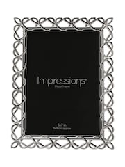 Widdop Silver Heart Design Photo Frame - Image 4 of 5