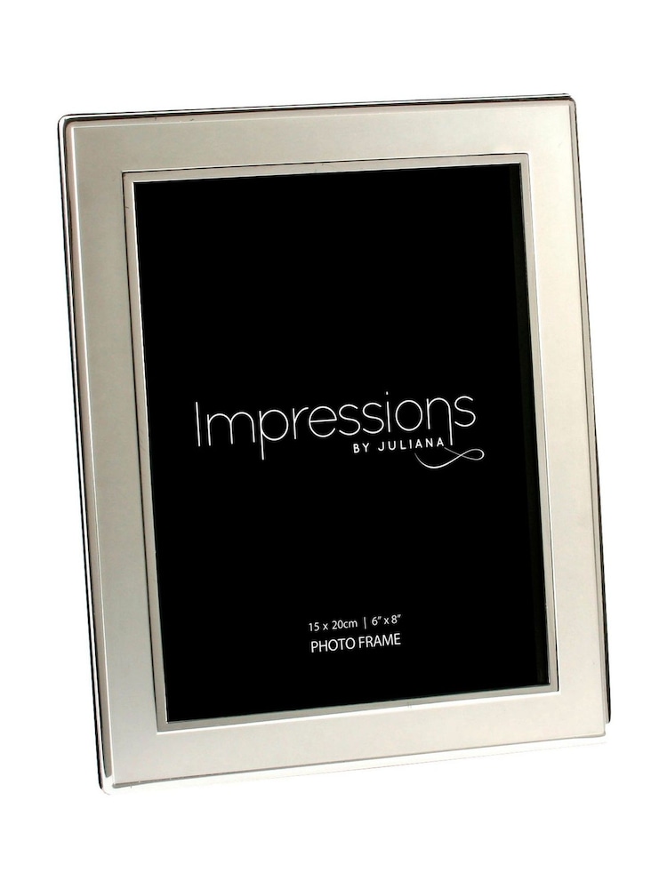 Widdop Silver Silverplated Satin Plain Photoframe - Image 1 of 1 Widdop Silver Silverplated Satin Plain Photoframe - Image 1 of 1