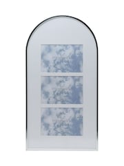 Widdop Silver Arched Top Silver Collage Frame Holds 3 Photos - Image 1 of 3