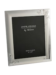Widdop Silver 2 Tone Silverplated Photo Frame Butterfly Design Photo frame - Image 1 of 2