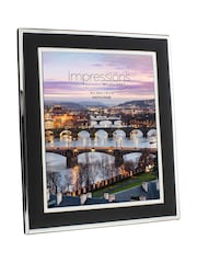 Widdop Black Silverplated Photo Frame - Plain Photo frames - Image 1 of 1