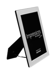 Widdop Silver Silverplated Satin Plain Photo frame - Image 2 of 2