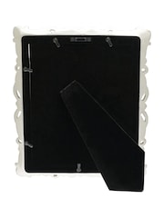 Widdop Silver Antique Floral Resin Frame w Crystals Photo frame - Image 4 of 5