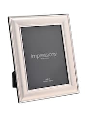 Widdop Black Silver Plated Border Edge Photo Frame - Image 1 of 5