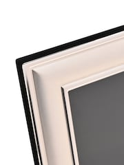 Widdop Black Silver Plated Border Edge Photo Frame - Image 3 of 5